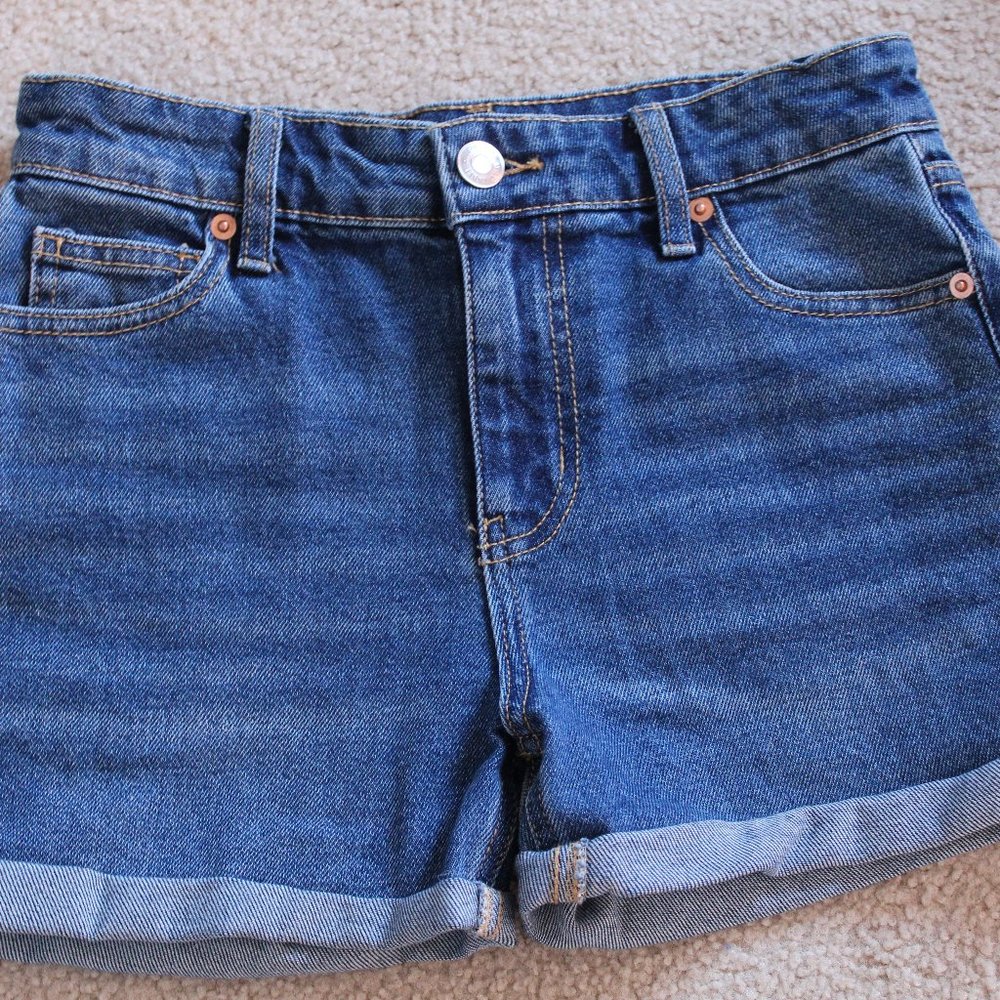 Juniors denim shorts
